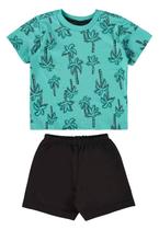 Conjunto com Camiseta e Bermuda para Bebê Menino Bee Loop