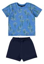 Conjunto com Camiseta e Bermuda para Bebê Menino Bee Loop Conjunto com Camiseta e Bermuda para Bebê Menino Bee Loop