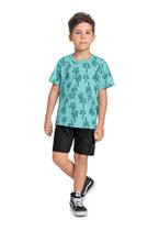 Conjunto com Camiseta e Bermuda para Menino Bee Loop