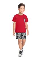 Conjunto com Camiseta e Bermuda para Menino Bee Loop