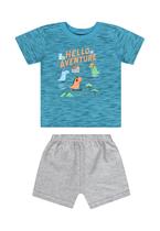 Conjunto com Camiseta e Bermuda para Menino Guloseima