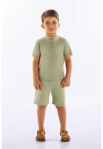 Conjunto com Camiseta e Bermuda Up Baby