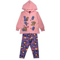 Conjunto com Capuz Menina Love Bear Conjunto com Capuz Menina Love Bear