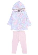 Conjunto com Casaco Matelassê Pelinho Mundi Conjunto com Casaco Matelassê Pelinho Mundi