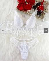 Conjunto com Cropped Glamuor Conjunto com Cropped Glamuor