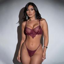Conjunto com Detalhe Renda - Exclusiva SexShop Conjunto com Detalhe Renda - Exclusiva SexShop