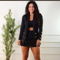 Conjunto com o Cropped é Shorts Saia Conjunto com o Cropped é Shorts Saia