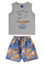 Conjunto com Regata e Bermuda Bee Loop