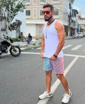 Conjunto com regata masculina