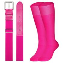 Conjunto combinado de cinto de beisebol e meias XZQTIVE para jovens/adultos