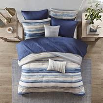 Conjunto combinado de edredom Madison Park Marina Full/Queen