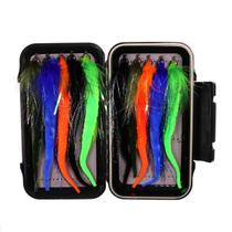Conjunto combinado de moscas Fly Fishing Flies wifreo Dragontail Fly, 10 unidades/caixa Conjunto combinado de moscas Fly Fishing Flies wifreo Dragontail Fly, 10 unidades/caixa