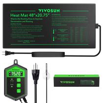 Conjunto combinado de tapete térmico e termostato digital VIVOSUN 48x20,75