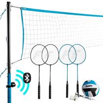 Conjunto combinado de voleibol/badminton Franklin Sports Bluetooth