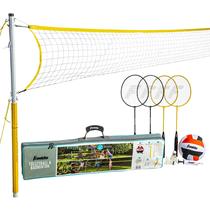 Conjunto combinado de voleibol e badminton Franklin Sports Family Conjunto combinado de voleibol e badminton Franklin Sports Family