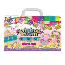 Conjunto combinado Rainbow Loom Loomi-Pals RL2.0 com 2300 pulseiras 7+ Conjunto combinado Rainbow Loom Loomi-Pals RL2.0 com 2300 pulseiras 7+