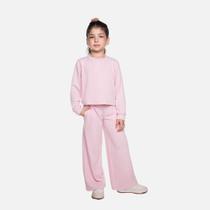 Conjunto Comfy Blusa Manga Longa E Calça Tricot Infantil Menina Have Fun 29368 Rosa Claro Conjunto Comfy Blusa Manga Longa E Calça Tricot Infantil Menina Have Fun 29368 Rosa Claro
