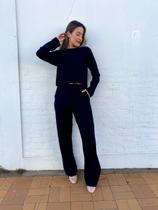 Conjunto Comfy Moletinho Marina Preto