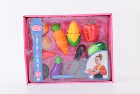 Conjunto Comidinha - Legumes Crec Crec - Mini Little Girls Pop fun TERRACO Conjunto Comidinha - Legumes Crec Crec - Mini Little Girls Pop fun TERRACO