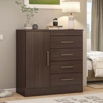 Conjunto Comoda e Cabeceira Fleury Cafe Touch Conjunto Comoda e Cabeceira Fleury Cafe Touch