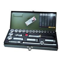 Conjunto Compacto para Soquete de 6-24mm Chaves de 3/8 23110 Proxxon 24Peças