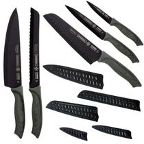 Conjunto Completo 5 Facas VX9900-5 Mundial de 3,5 á 8 Polegadas Aço Inoxidável Cabo Termoplástica