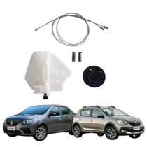 Conjunto Completo Cabo de Aço Para Reparo Máquina de Vidro Elétrico Dianteiro Renault Sandero e Logan 2007 a 2013 LE/LD Conjunto Completo Cabo de Aço Para Reparo Máquina de Vidro Elétrico Dianteiro Renault Sandero e Logan 2007 a 2013 LE/LD