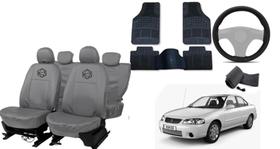 Conjunto Completo Capa Sentra 86-00 + Tapete e Volante