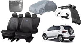 Conjunto Completo CrossFox 03-22: Capa, Capa de Cobrir e Limpador para Cuidados