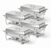 Conjunto completo de aço inoxidável Chaving Dish Alpha Living 8L x4
