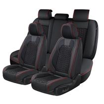Conjunto completo de capas de assento de carro em material sintético respirável Coverado
