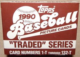 Conjunto Completo de Cartas de Baseball MLB Topps 1990 Traded Conjunto Completo de Cartas de Baseball MLB Topps 1990 Traded