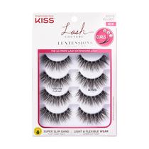 Conjunto completo de cílios postiços KISS Lash Couture Luxtension Volume