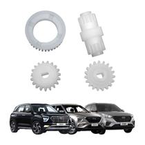Conjunto Completo Engrenagens Para Reparo Rebatimento Espelho Retrovisor Creta Hyundai Ano 20162021 -