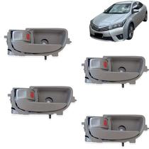 Conjunto Completo Maçanetas Internas Corolla 2015 a 2019