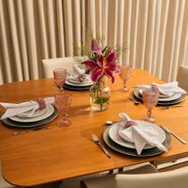 Conjunto Completo Mesa Posta Portina - Jardim de Inverno Porcelana Sem Talheres - 24 Peças Conjunto Completo Mesa Posta Portina - Jardim de Inverno Porcelana Sem Talheres - 24 Peças