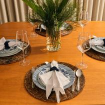 Conjunto Completo Mesa Posta Portina - Trama Fina Porcelana Sem Talheres - 24 Peças Conjunto Completo Mesa Posta Portina - Trama Fina Porcelana Sem Talheres - 24 Peças