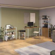 Conjunto Completo para Escritório 4 Peças com Mesa Escrivaninha Linha Industrial Kappesberg Conjunto Completo para Escritório 4 Peças com Mesa Escrivaninha Linha Industrial Kappesberg