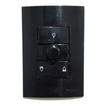 Conjunto Controle De Ventilador de Teto bivolt Preto (ebony) Margirius