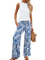 Conjunto Coordenado WIHOLL de Verão Feminino em Dois Peças Conjunto Coordenado WIHOLL de Verão Feminino em Dois Peças