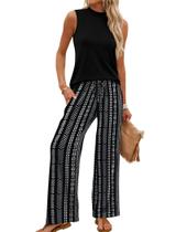 Conjunto Coordenado WIHOLL de Verão para Mulheres - Dois Peças Conjunto Coordenado WIHOLL de Verão para Mulheres - Dois Peças