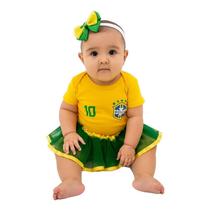 Conjunto Copa do Mundo Brasil Infantil Papilloo