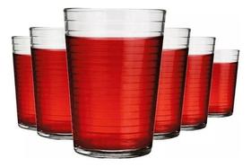 Conjunto Copos De Vidro Ginga C/ 6 Peças Nadir Figueiredo Conjunto Copos De Vidro Ginga C/ 6 Peças Nadir Figueiredo