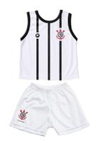 Conjunto Corinthians Bebê Regata - Torcida Baby Conjunto Corinthians Bebê Regata - Torcida Baby