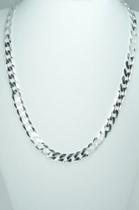 Conjunto Corrente 70cm E Pulseira Grumet 9mm Prata 925 Conjunto Corrente 70cm E Pulseira Grumet 9mm Prata 925