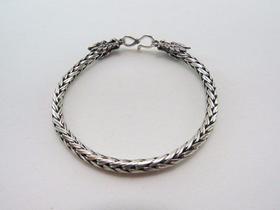 Conjunto Corrente E Pulseira Em Prata 925