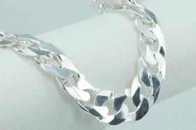 Conjunto Corrente E Pulseira Grumet 10mm De Prata 925 Conjunto Corrente E Pulseira Grumet 10mm De Prata 925