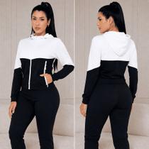 Conjunto Corta Vento Feminino Poliamida Frio Blusa Corta-Vento Dry Fit Capuz Academia Treino Conjunto Corta Vento Feminino Poliamida Frio Blusa Corta-Vento Dry Fit Capuz Academia Treino