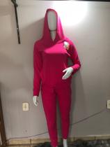 Conjunto corta vento tamanho G cor pink