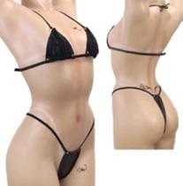 Conjunto Cortininha Micro BT038CA007 Couro Legítimo